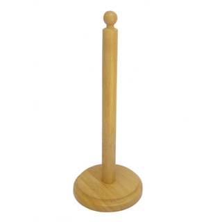 Cọc gỗ cắm giấy lau đa năng cao cấp, cột để giấy chắc chắn, cây gỗ đỡ cuộn giấy decor
