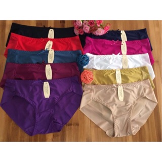  Combo 5 Quần Lót Nữ Trơn Beautiful Spring 5401 – Thun Lạnh Không Đường May Siêu Mềm Mịn 