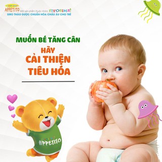 (Kèm Quà Tặng) Fitobimbi Appetito (Chai 200ml)