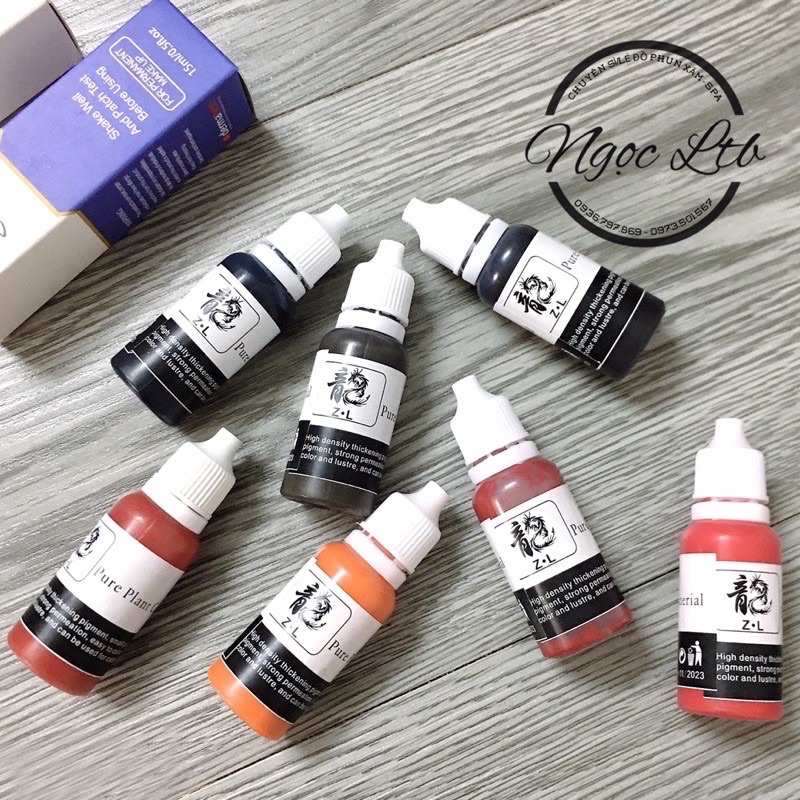 Mực tập Gubei dùng trên da giả