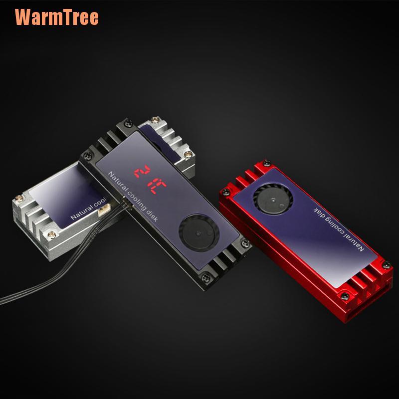 Tấm Tản Nhiệt M.2 Nvme Pcie Ssd Màn Hình Hiển Thị Nhiệt Độ