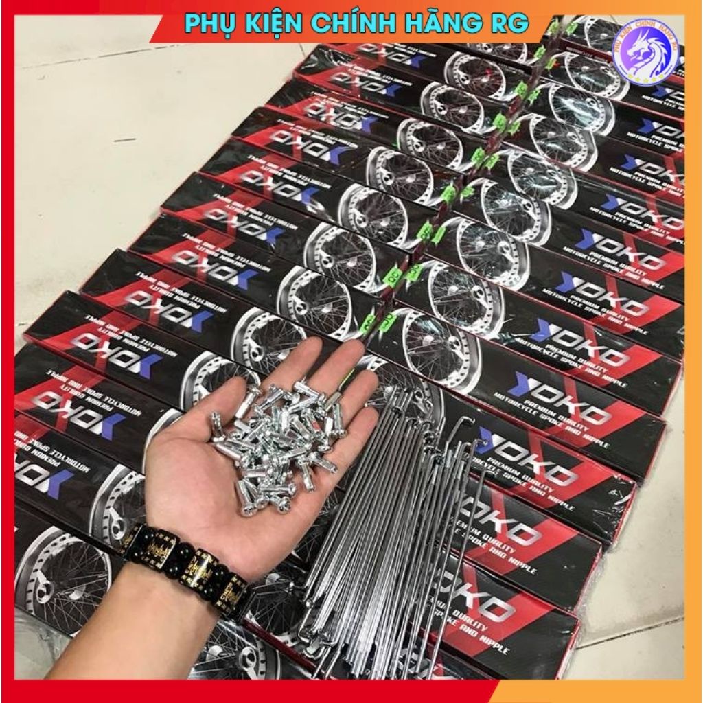 Căm Xe Máy RCB YOKO X1R Chính Hãng Gắn Mọi Loại Xe Size 149/157/184 Full Hộp