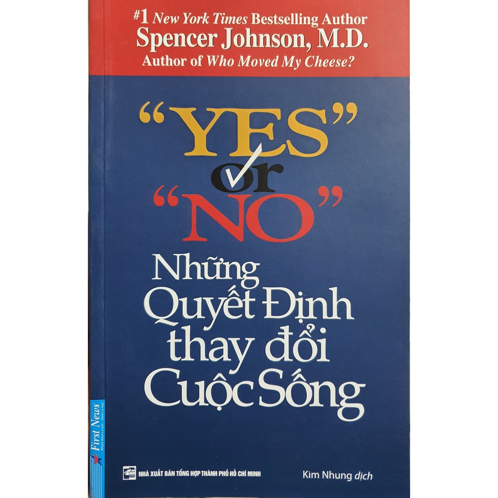 Sách Yes Or No - Những Quyết Định Thay Đổi Cuộc Sống