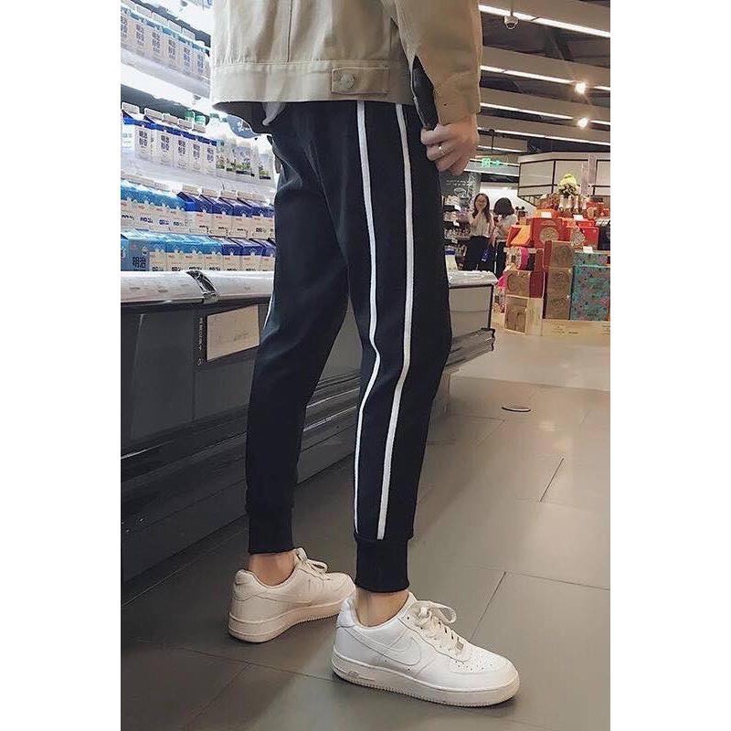 Quần nỉ jogger sọc 2 line cực hot