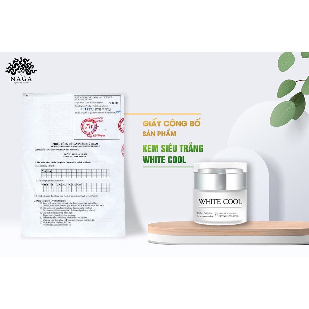 Kem trắng da NAGA - Mỹ phẩm sạch Tatu | BigBuy360 - bigbuy360.vn