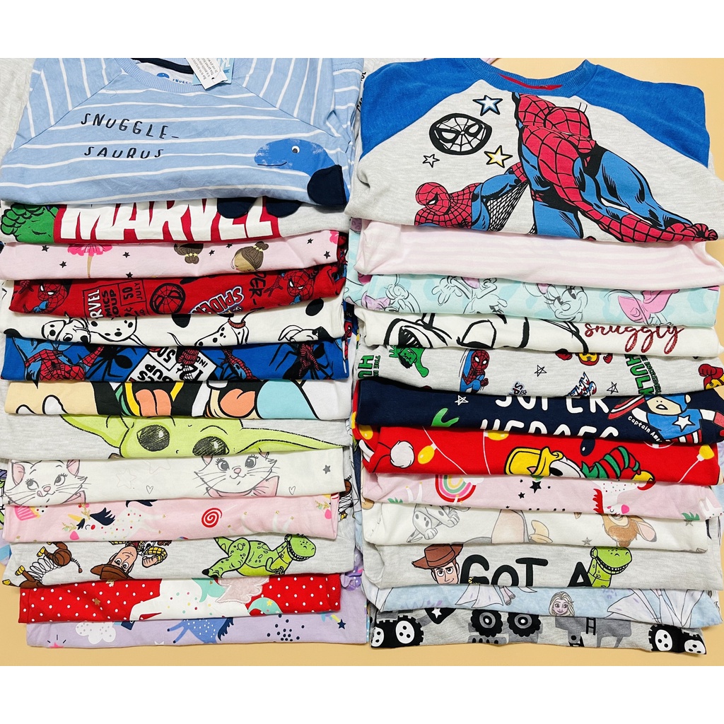 (SIZE 2Y) Đồ bộ dài M4L4NT4, N£XT cho bé trai bé gái (11-13kg)