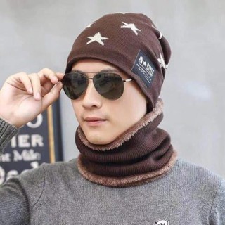 SET Gồm MŨ LEN VÀ KHĂN ỐNG CHO NAM