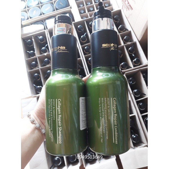 bộ dầu cặp collagen Sophia Hàn Quốc 500g | BigBuy360 - bigbuy360.vn