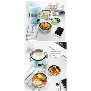Cà Mên Điện Nấu Cơm Lõi INOX 304