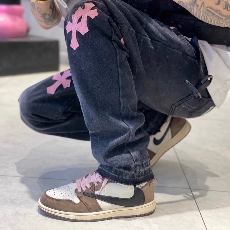 Quần jeans Chrome Hearts nam cao cấp