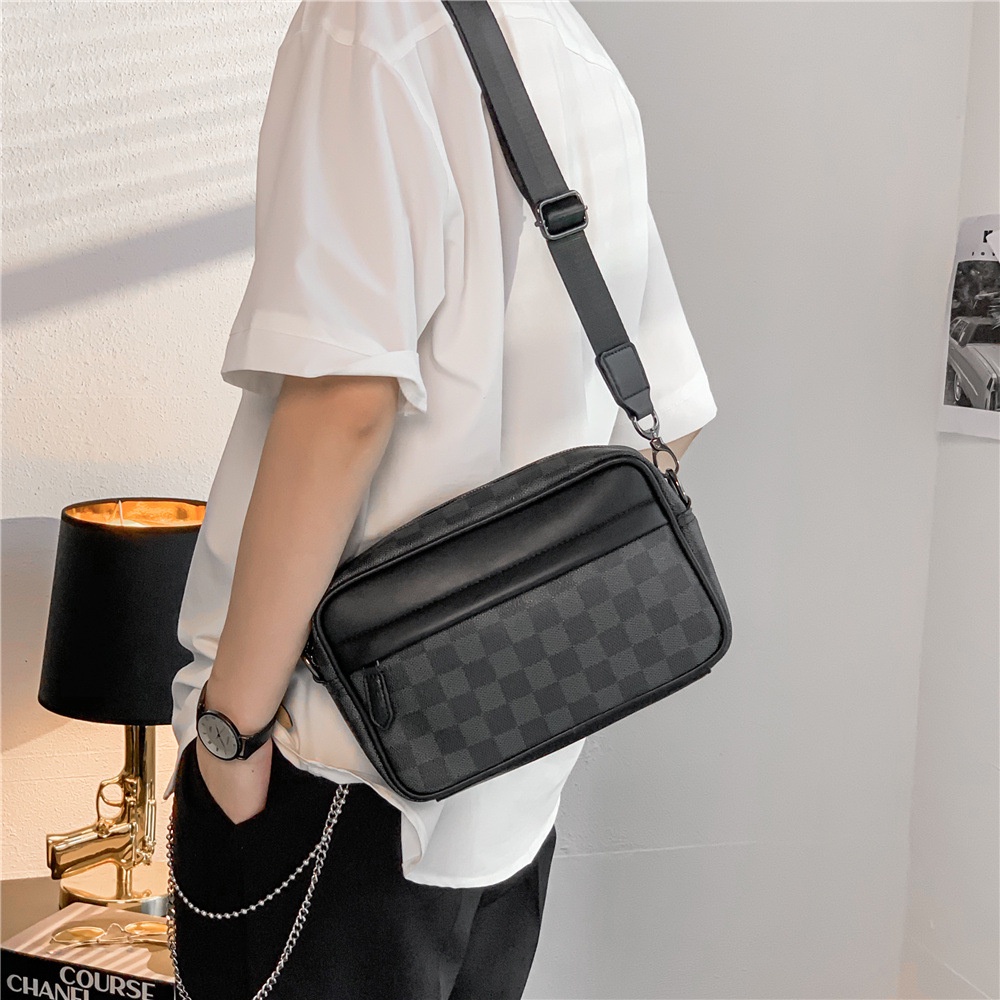 Túi Đeo Chéo Nam Da PU chống nước chống trầy cao cấp - MIMI BOX