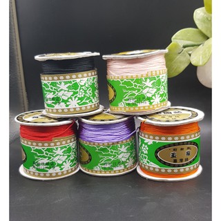 {LOẠI ĐẸP SIÊU BỀN} Dây chỉ dù tết đan Vòng tay, dây chuyền, đa dạng màu sắc mềm mịn, không xơ xước - Đỏ,đen,cam,hồng