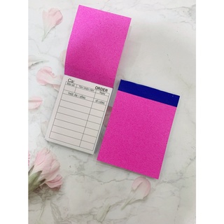 50 Sổ order 2 liên in sẵn nhiều kích thướt dùng cho quán ăn, quán nước tiện lợi dễ sử dụng 50 cuốn - Quán nào cũng cần