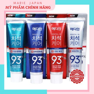 Kem Đánh Răng Median Dental Iq 93% Bán Chạy Số 1 Hàn Quốc 120g