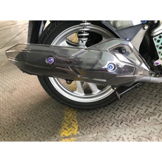 Ốp bô trong suốt cho ab vario click 2017