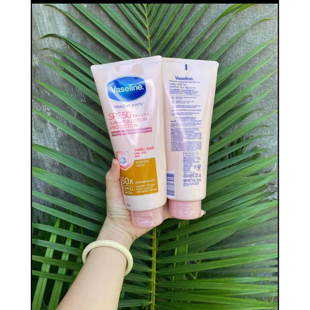 [SALE] Sữa Dưỡng Thể Vaseline 50x - 10x SPF 50++ Thái Lan 320ml