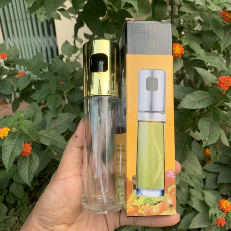 Bình Xịt Dầu Ăn Thủy Tinh, Chai Xịt Dầu Ăn Phun Sương Dùng Cho Nồi Chiên