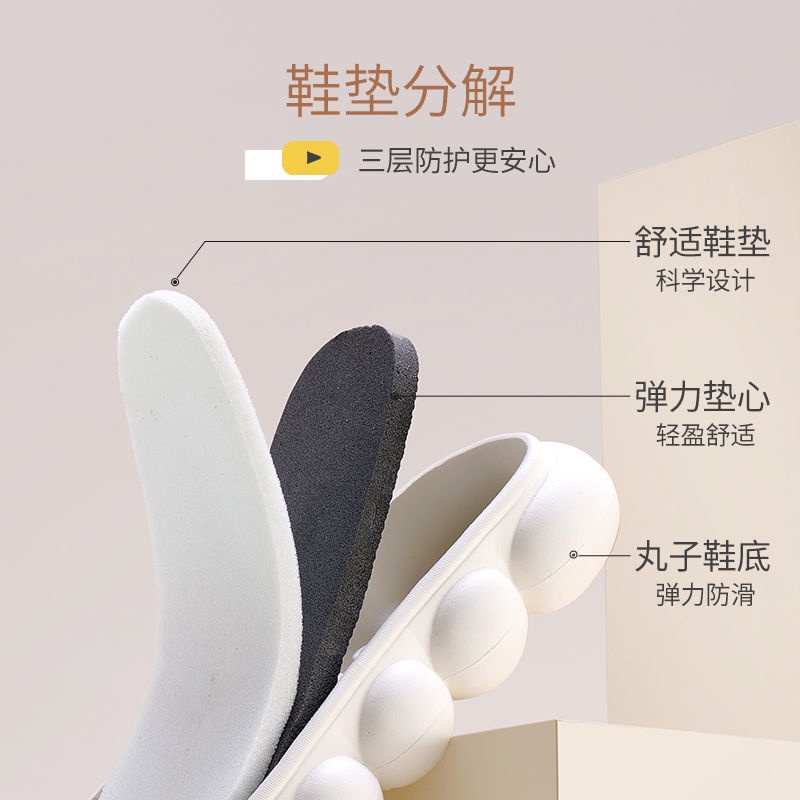 Dép Đi Trong Nhà Đế Dày Chống Trượt Giữ Ấm Cho Nữ