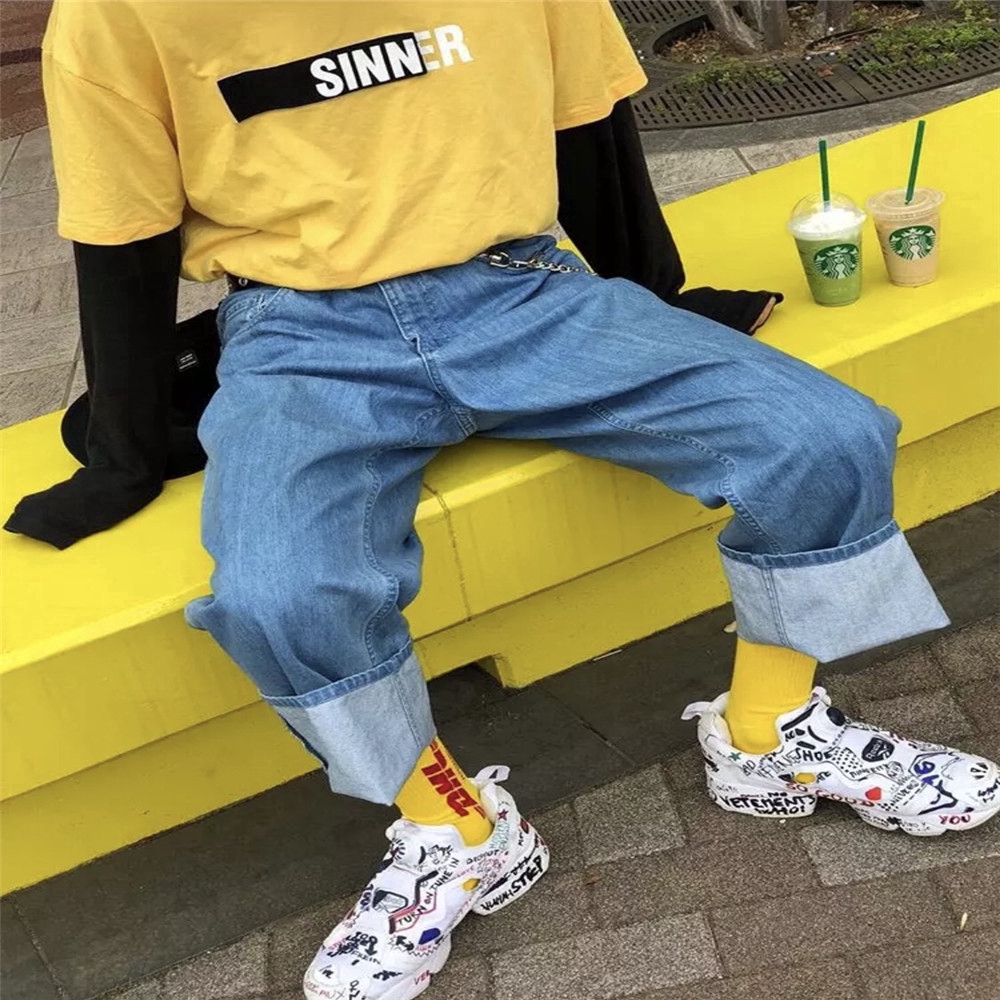 Vớ cotton màu trơn in chữ phong cách Hàn Quốc dành cho cả nam và nữ