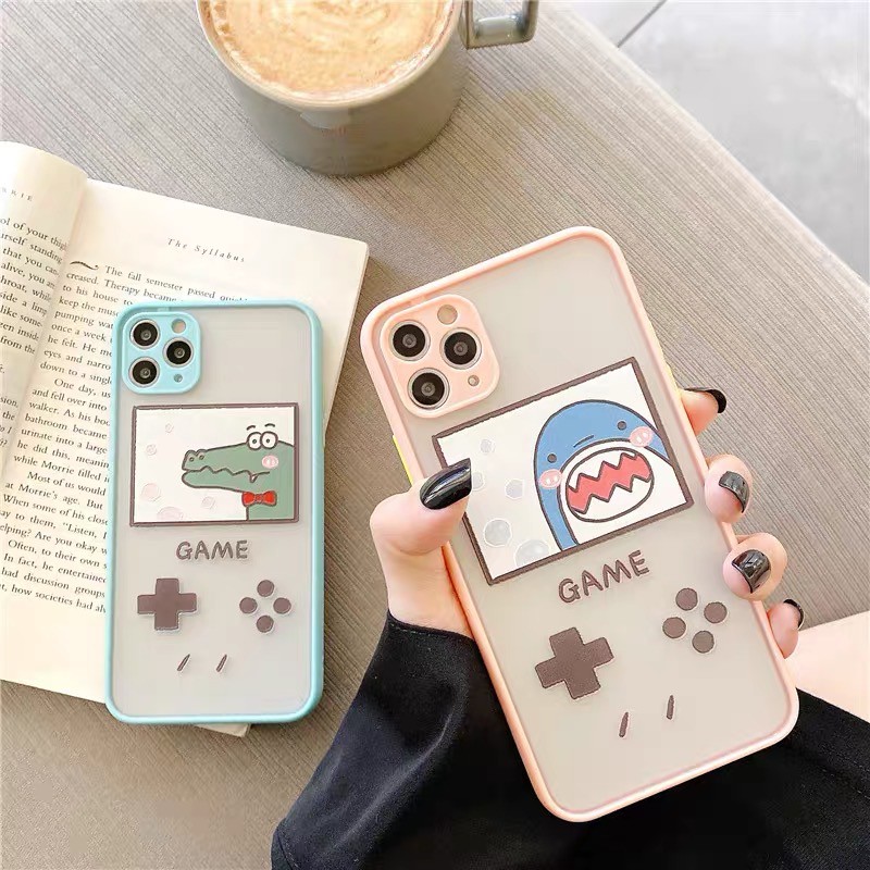 Ốp iPhone bảo vệ camera cá game iPhone 7 8 7 Plus 8 Plus X Xs Xr XsMax iPhone 11 11 Pro 11 Promax Cú Mèo Case