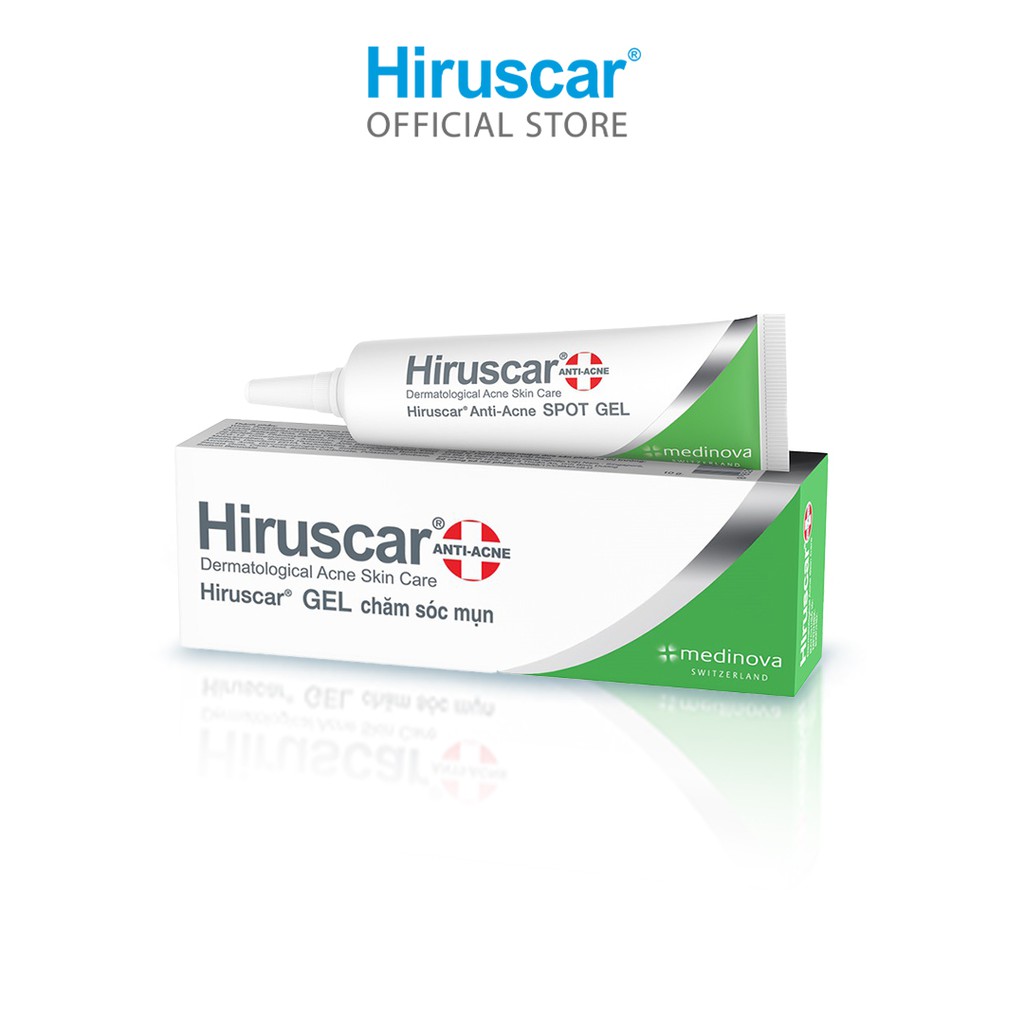 [Mã COSHIRU2 - 8% đơn 150K] Gel xử lý mụn Hiruscar Anti-Acne Spot Gel+ 10g