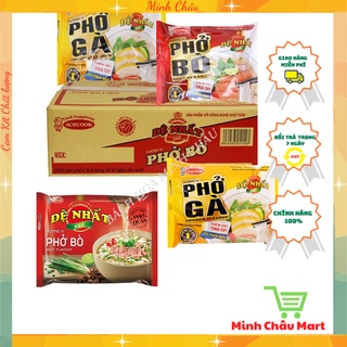 Phở Đệ Nhất Hương Vị Bò / Gà Gói 65g Đậm Đà Chuẩn Vị Phở Nhà