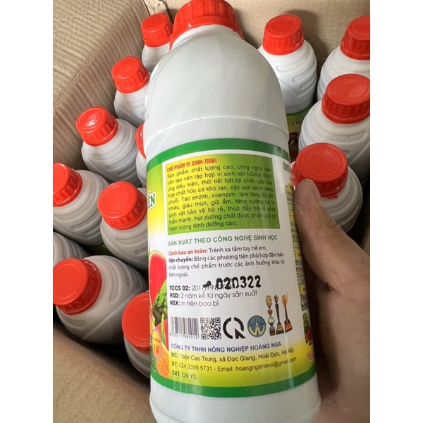 Tinh chất dịch Trùn Quế Rong Biển đậm đặc chai 1lít