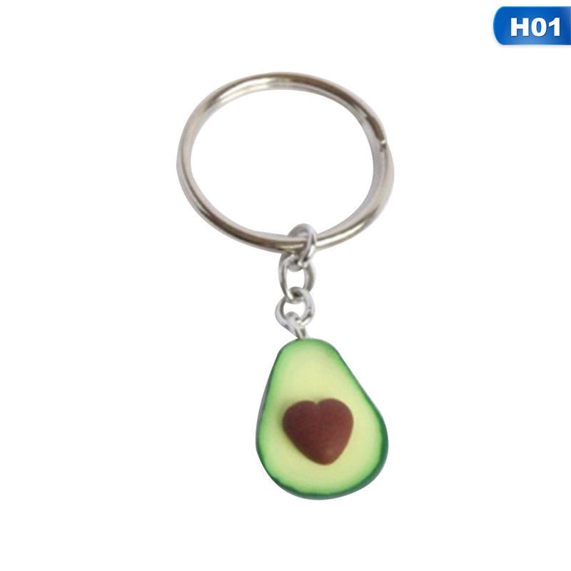Móc khóa hình quả bơ dễ thương