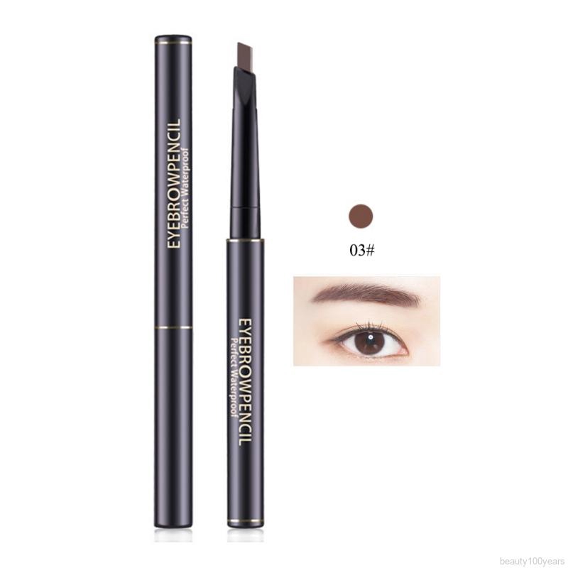 [Hàng mới về] Bút chì kẻ lông mày tự động xoay nhanh lên màu chống thấm nước không nhòe | BigBuy360 - bigbuy360.vn