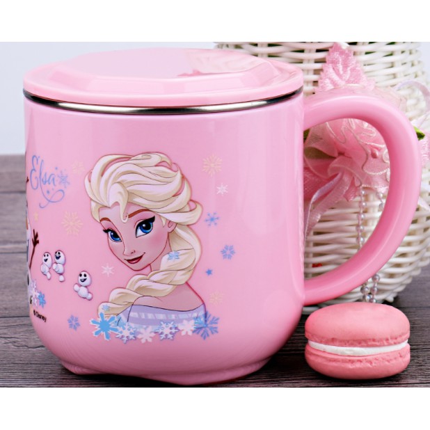 Ly Inox cách nhiệt in hình - Disney cho bé