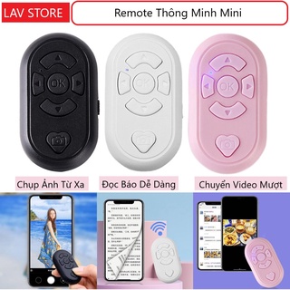 Remote Điều khiển từ xa, Remote chụp ảnh, lướt titok, đọc báo không dây tiện lợi cho ứng dụng trên smartPhone Androi