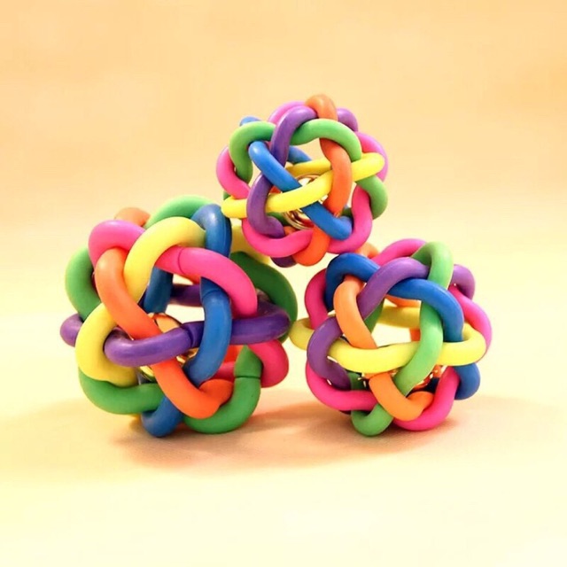 🌈🌈 BÓNG ĐỒ CHƠI CHO CHÓ MÈO SIZE TO 5cm🍎🍏