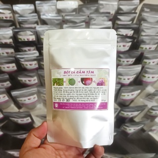 Bột Lá Cẩm Tím Hữu Cơ Nguyên Chất [MÀU ĐẸP]