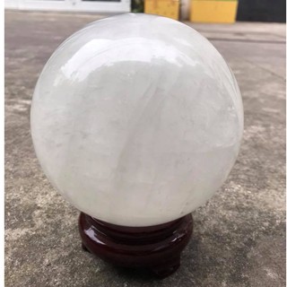 QUẢ CẦU PHONG THỦY MAY MẮN - TÀI LỘC ĐƯỜNG KÍNH 12CM- TẶNG KÈM CHÂN ĐẾ