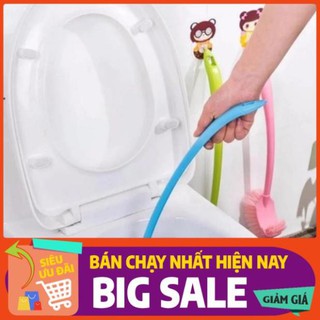 [freeShip-Khô Máu] Chổi cọ toliet 2 đầu thông minh (Kho Tiện Ích Family Mart)