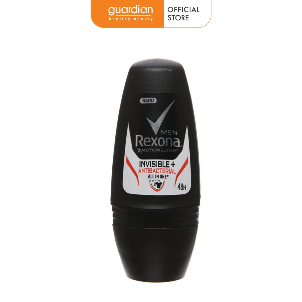 Lăn khử mùi Nam Rexona Men Invisible &amp; Antibacterial 50ml