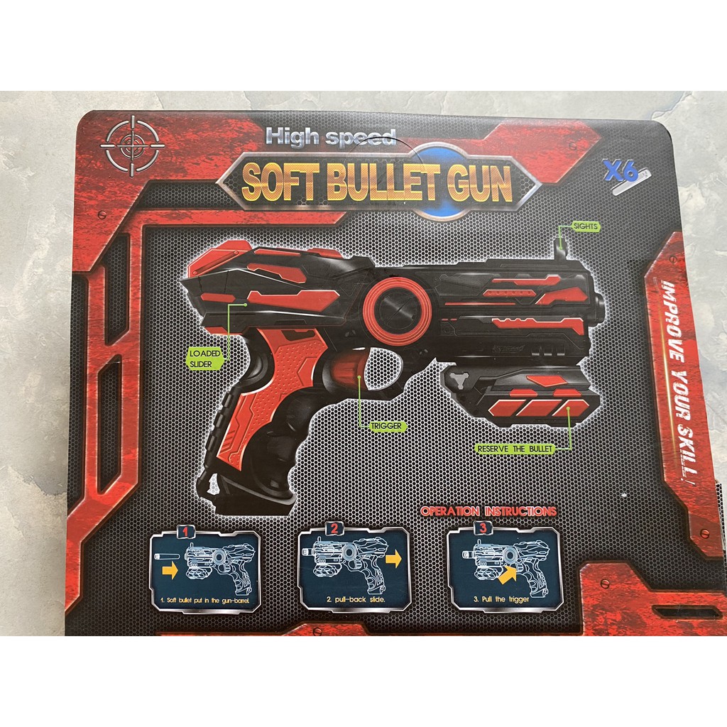 Đồ chơi hành động siêu nhân đỏ đen hít xốp cao cấp Do155