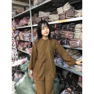 Đồ lam đi chùa ✅✅ Vạt Ho Nút thắt ( Nam , Nự )