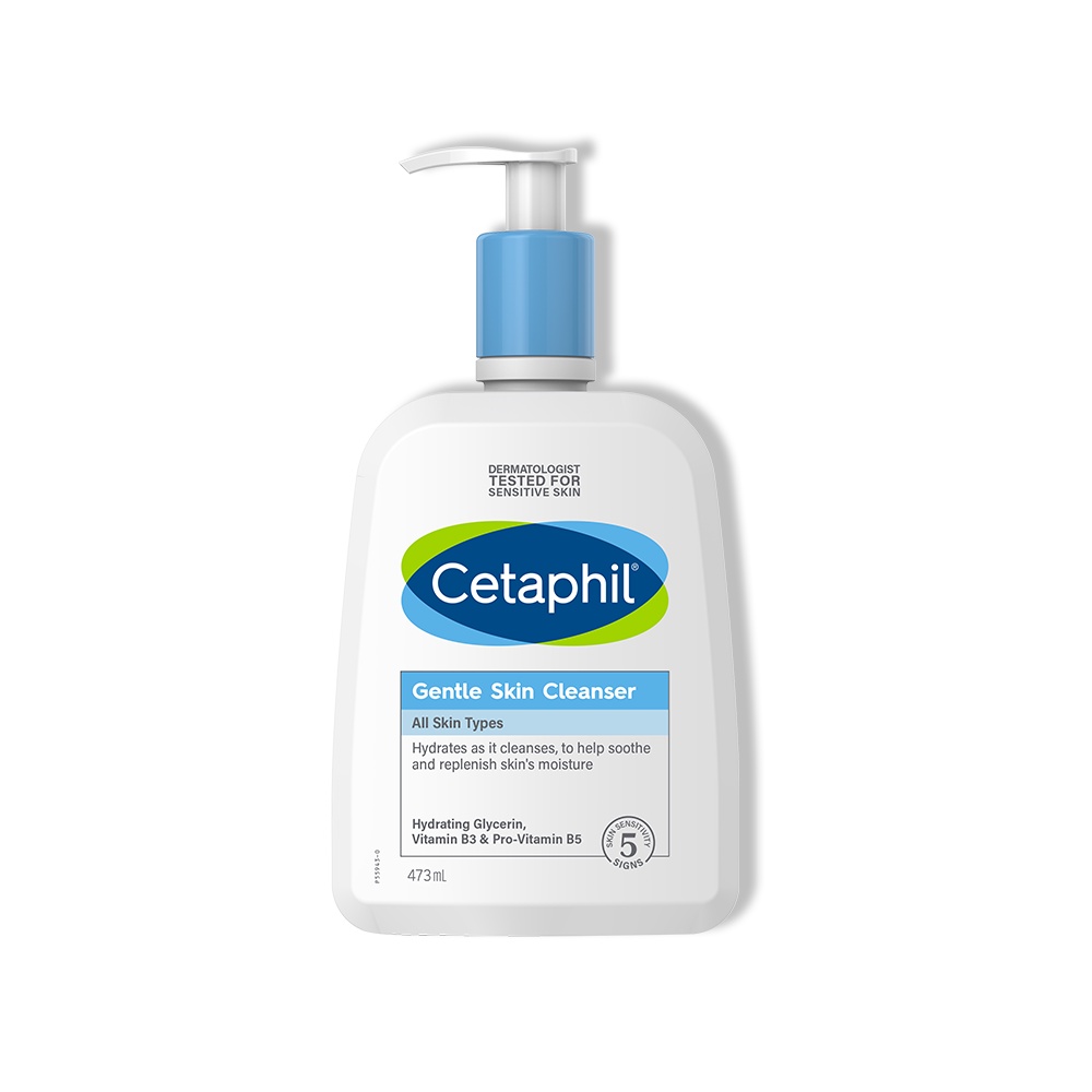Sữa rửa mặt dịu lành cho da nhạy cảm Cetaphil Gentle Skin Cleanser 473ml