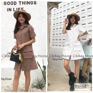 Đầm bố dạ nút ngọc form suông - Đầm đi tiệc ( đổi trả nếu không giống hình )