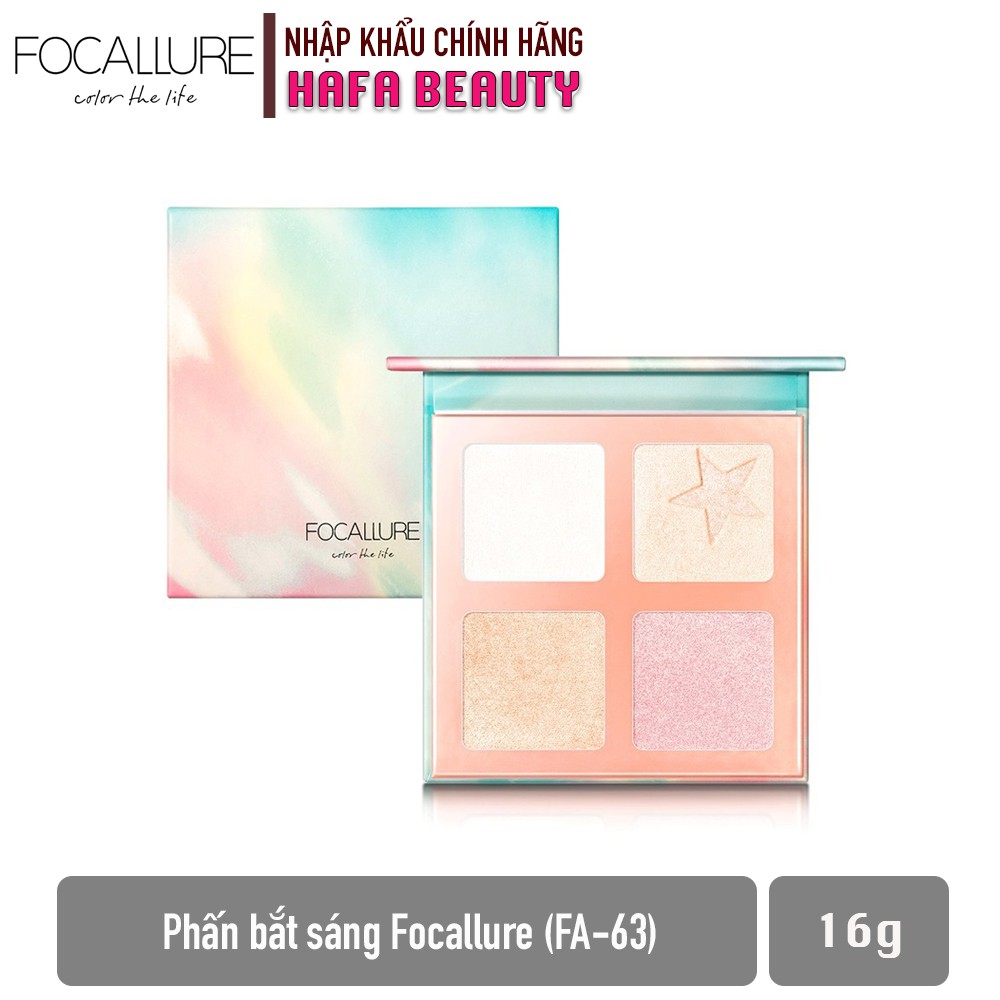 Phấn Bắt Sáng Focallure Super Star Highlight Palette FA-63 16g