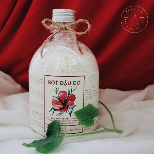 BỘT ĐẬU ĐỎ TẮM Ủ DƯỠNG DA TRẮNG MỊN - 500ML | BigBuy360 - bigbuy360.vn