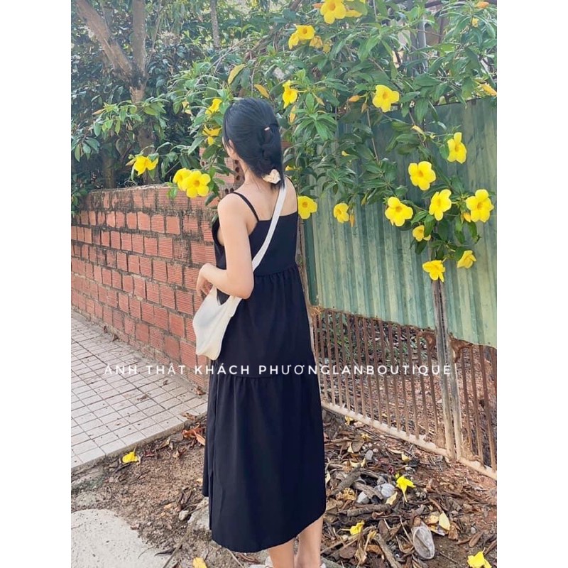 Đầm nữ / Váy 2 dây babydoll xếp tầng | BigBuy360 - bigbuy360.vn