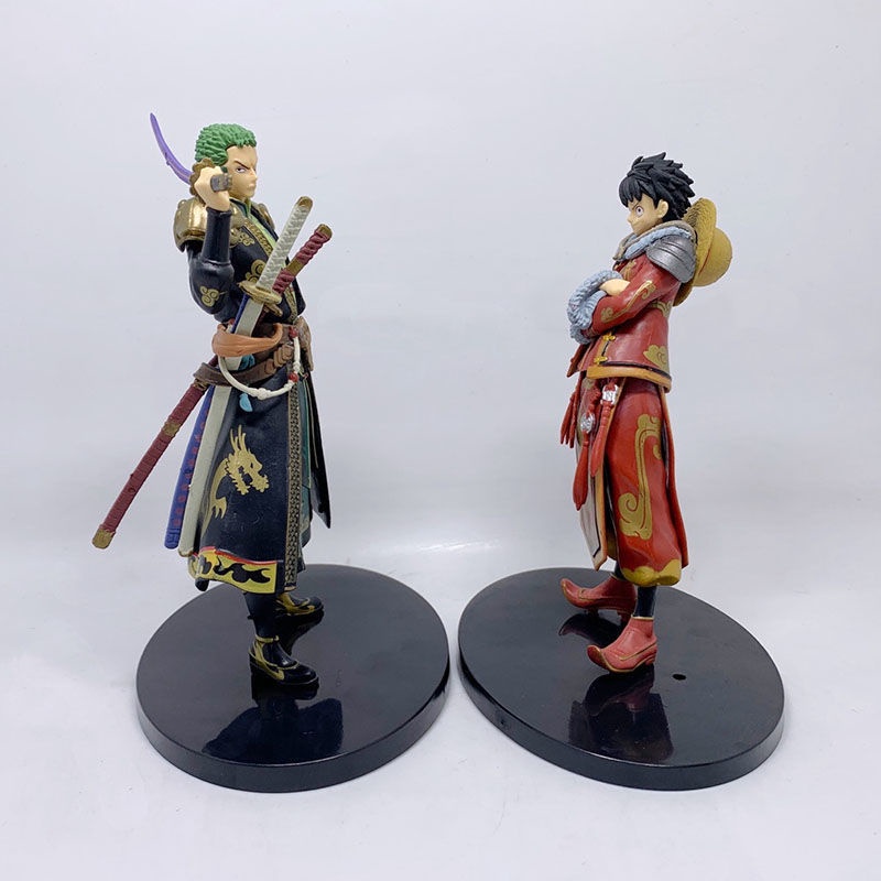Mô hình nhân vật Luffy và Zoro Version China - Mô hình Figure One Piece