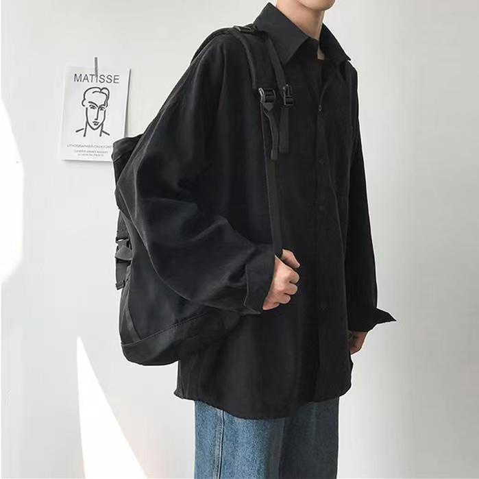 Áo sơ mi nam dài tay áo kiểu Trơn dáng áo sơ mi nữ rộng kiểu sơ mi nữ form rộng Hàn Quốc áo phong rộng nam thời trang áo sơ mi nam trắng hoạ tiết áo flannel