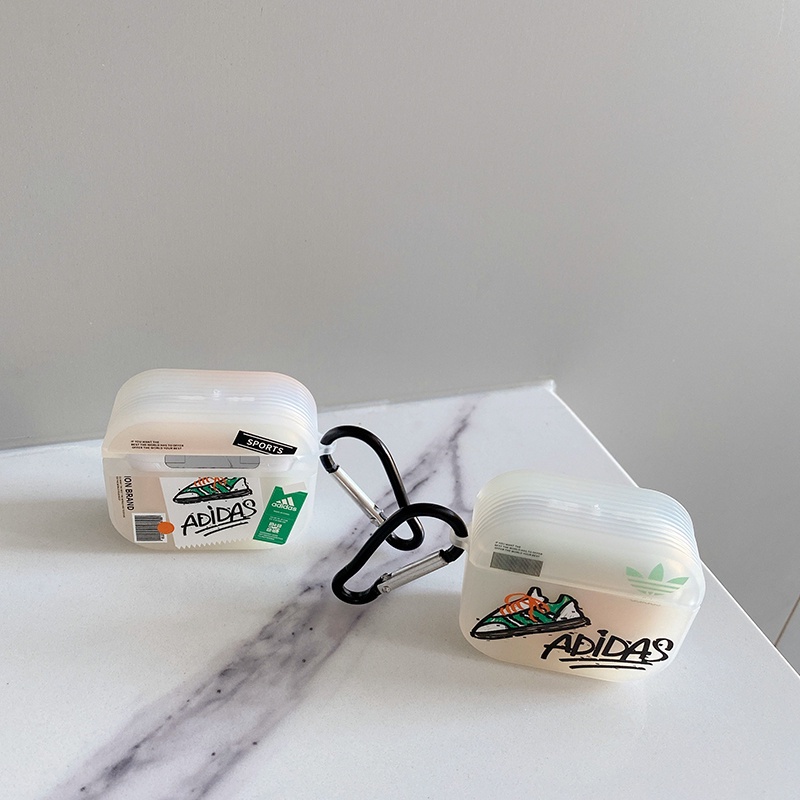 Vỏ Bảo Vệ Hộp Sạc Tai nghe không dây Airpods1 2 3 Pro Bằng Silicon TPU Hình Giày Thể Thao
