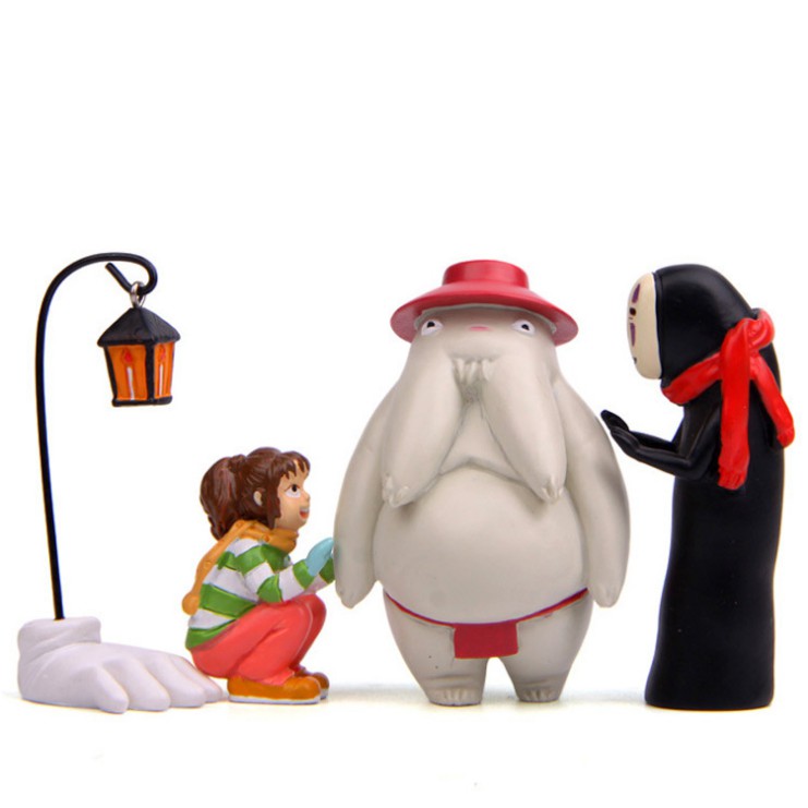 Mô hình Vô diện quàng khăn dùng trang trí tiểu cảnh, terrarium, DIY