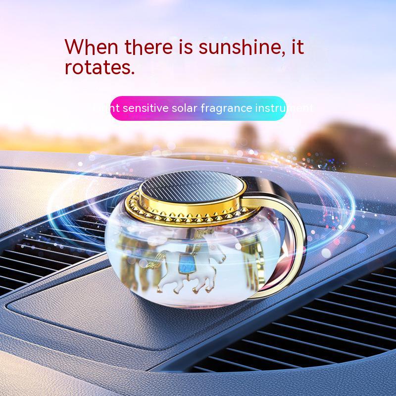 Máy Khuếch Tán Tinh Dầu Thơm Xe Hơi Sử Dụng Năng Lượng Mặt Trời