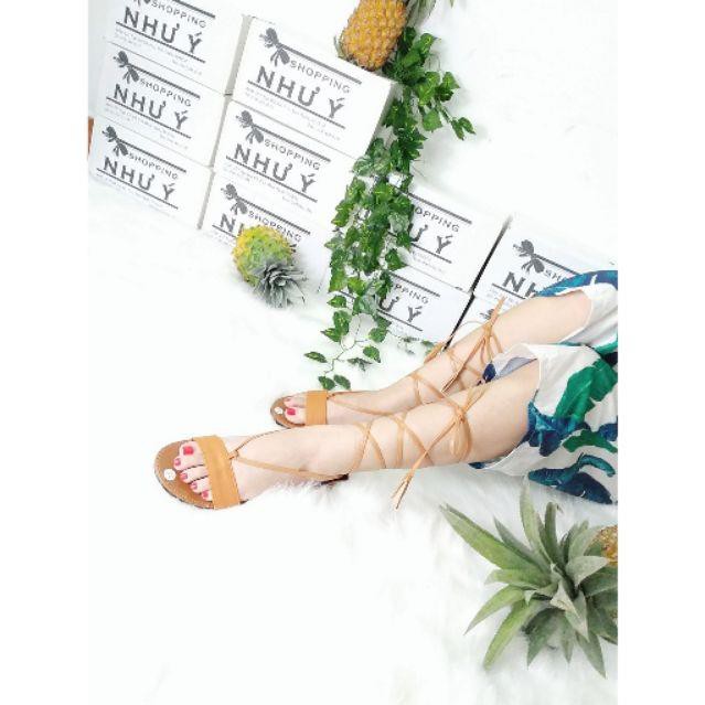 Giày Sandal Chiến Binh Tua Rua by Vintage Garden