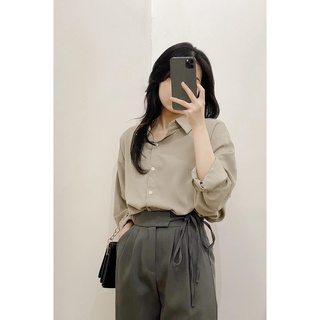 Sơ mi trơn basic F7